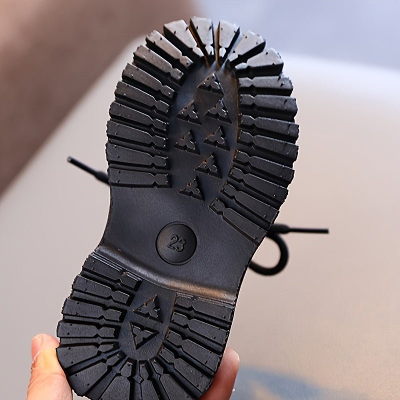 Chunky Laced Winter Leather Boots - Skaldo & Malin