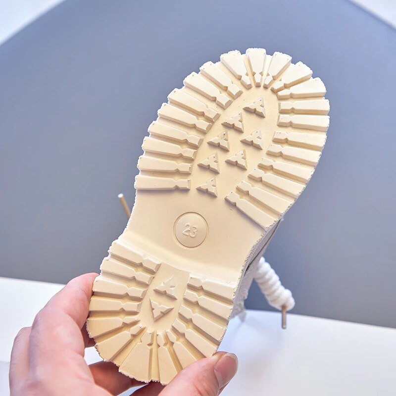 Chunky Laced Winter Leather Boots - Skaldo & Malin