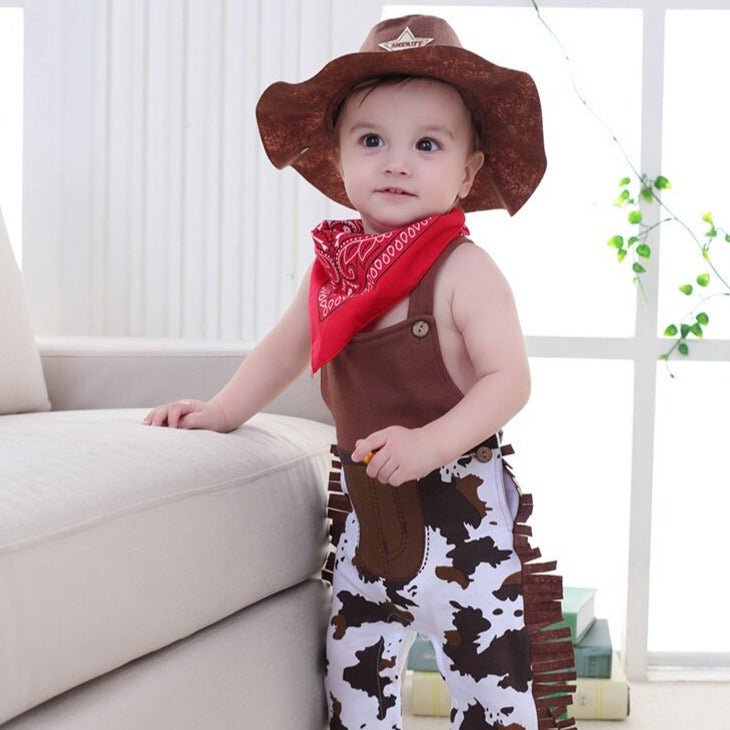 Cowboy Costume Set Halloween Christmas Baby Toddler Kid 0-10 Years Old - Skaldo & Malin