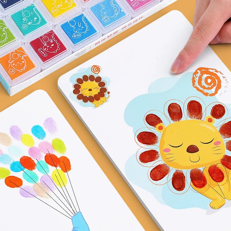 Creative Finger Painting Set - Skaldo & Malin