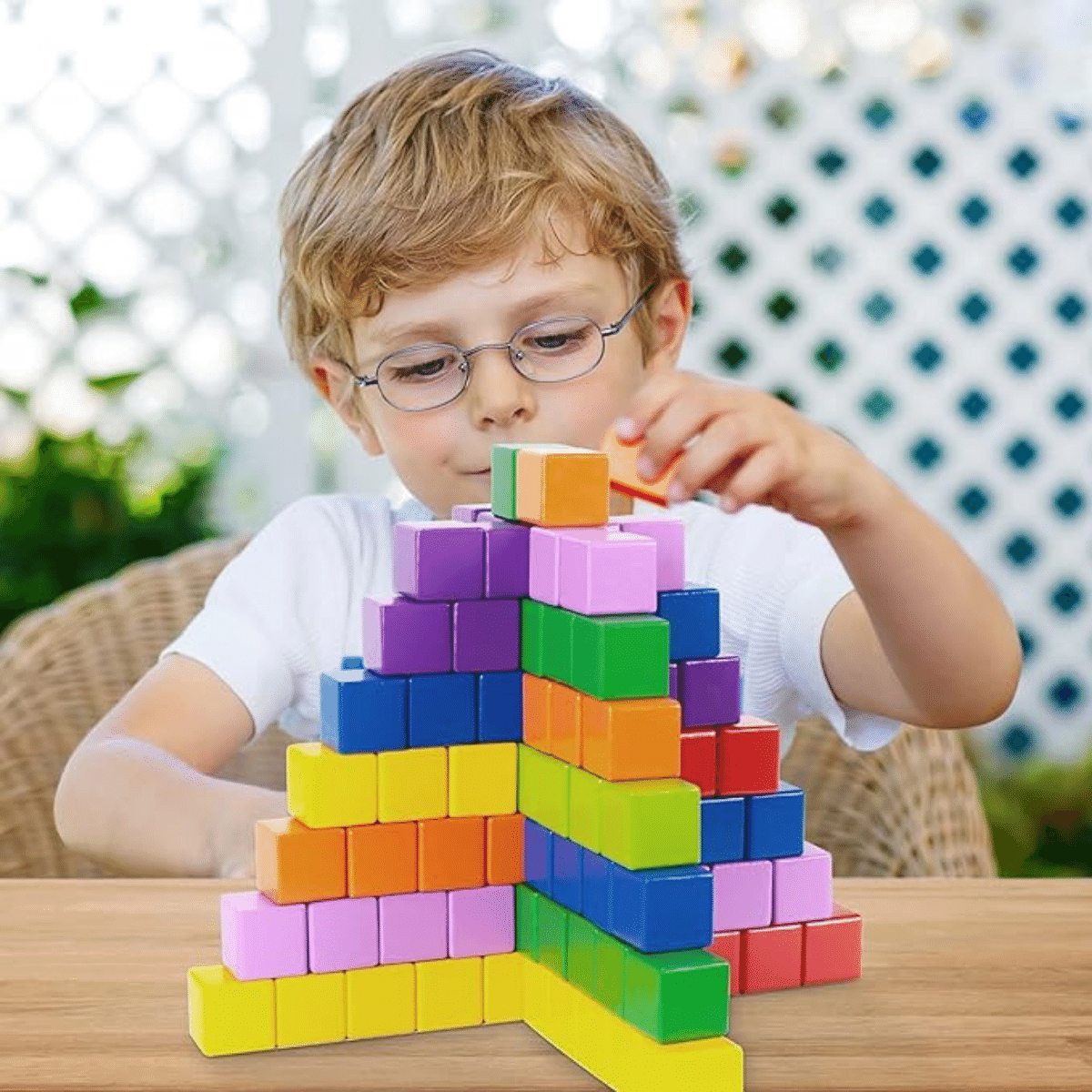 Stackable Blocks For Math Game Educational Rainbow Stacking Blocks Set - 🎉 50% OFF TODAY – Skaldo & Malin