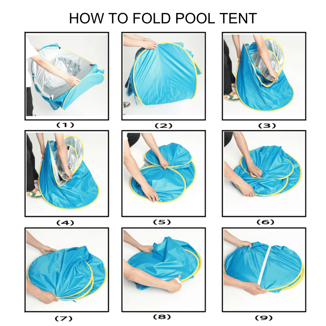 Elin Pop-Up Baby Pool Tent - Skaldo & Malin