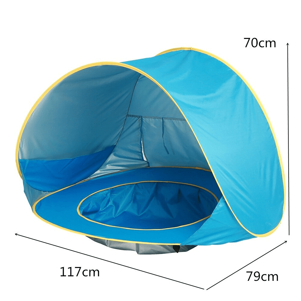 tent for pools Elin Pop-Up Baby Pool Tent – Skaldo & Malin