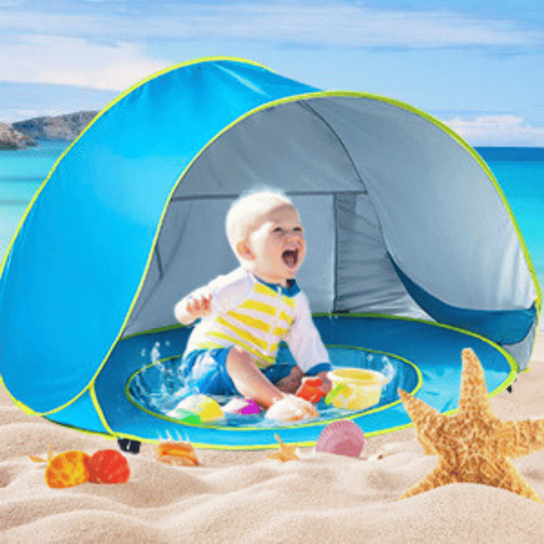 tent pool Elin Pop-Up Baby Pool Tent – Skaldo & Malin