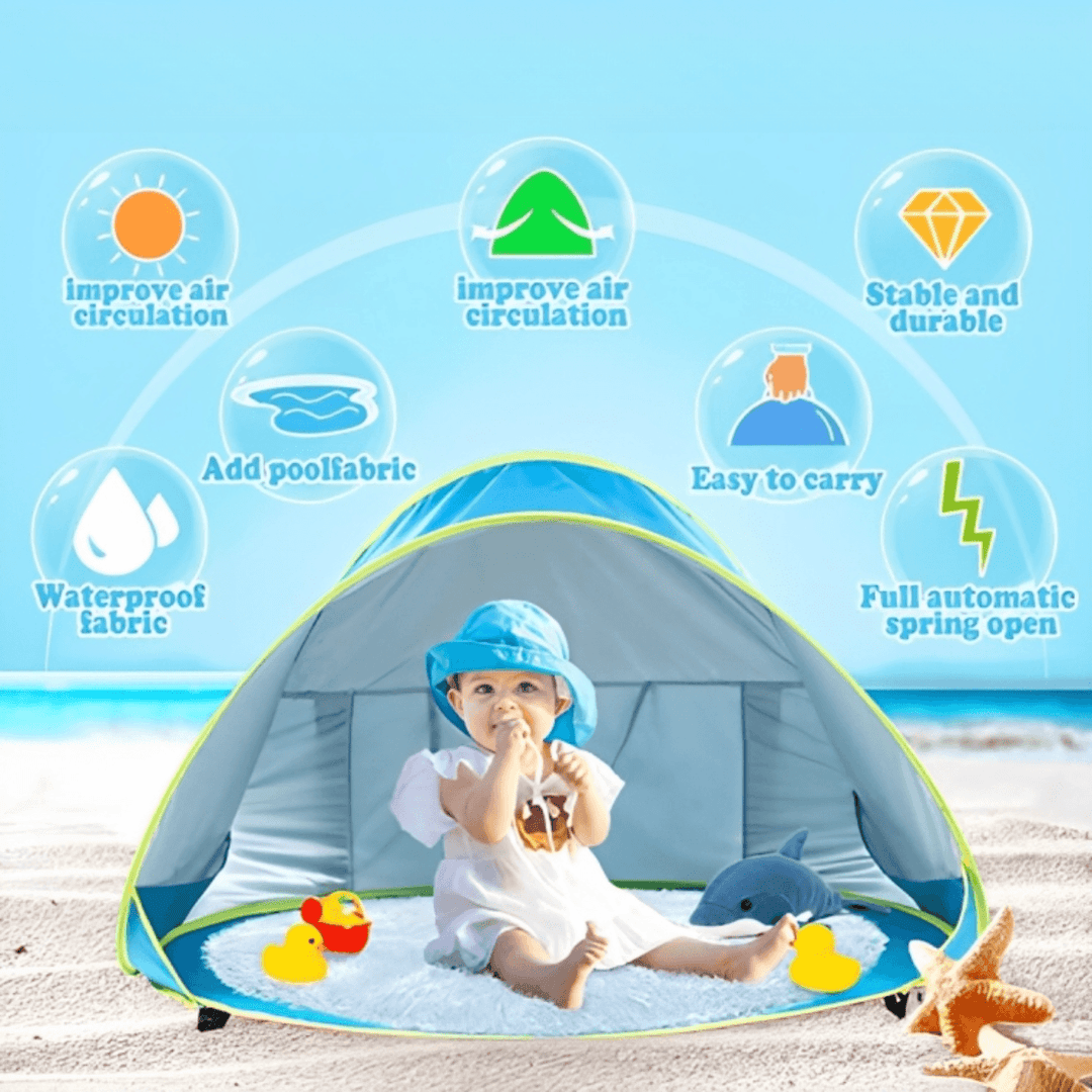 Elin Pop-Up Baby Pool Tent - Skaldo & Malin
