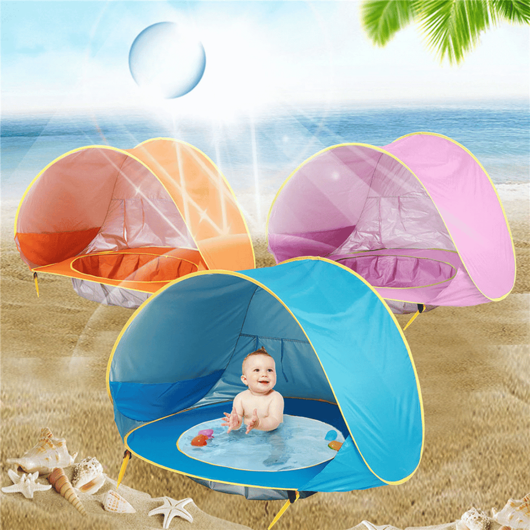 tent for pool Elin Pop-Up Baby Pool Tent – Skaldo & Malin
