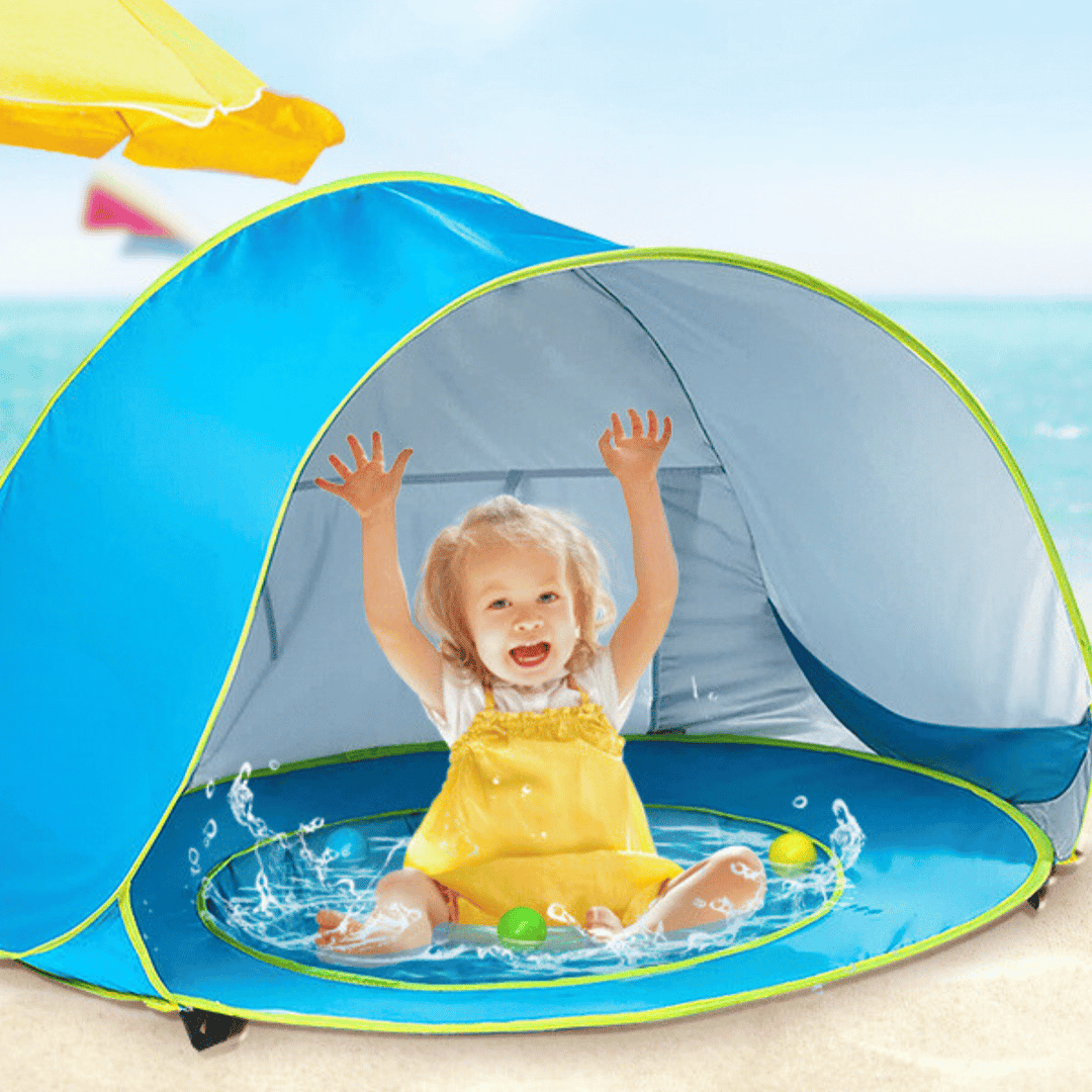 pop up zelt baby Elin Pop-Up Baby Pool Tent – Skaldo & Malin