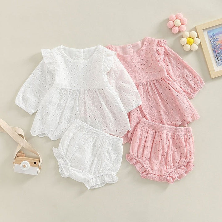 Elise Baby Ruffles Dress Set - Skaldo & Malin