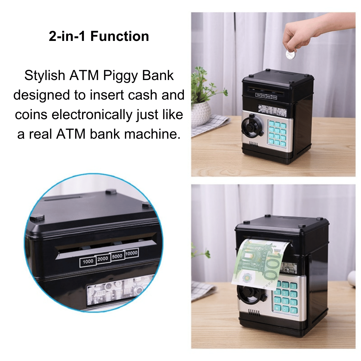 Elsa Electronic ATM Piggy Bank - 🎉 50% Off Today – Skaldo & Malin