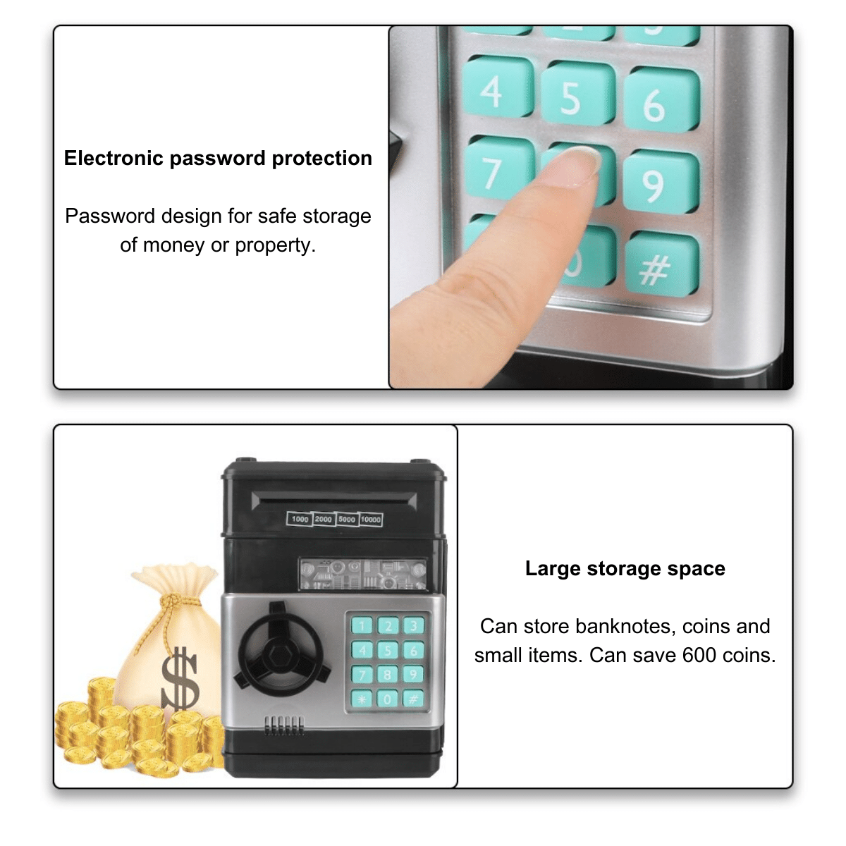 Elsa Electronic ATM Piggy Bank – Skaldo & Malin