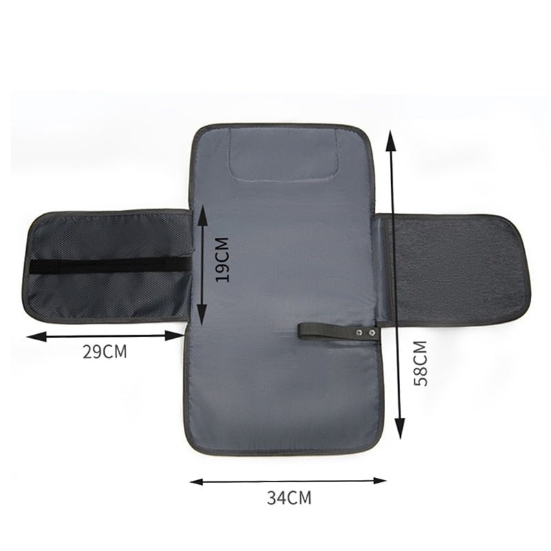 Emmett Portable Diaper Changing Pad - Skaldo & Malin