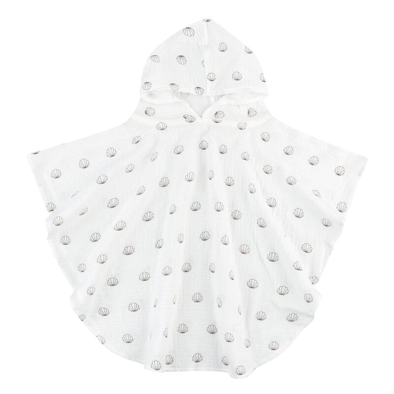 Ezra Beach Hooded Muslin Towel - Skaldo & Malin