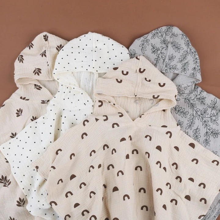 Ezra Beach Hooded Muslin Towel - Skaldo & Malin