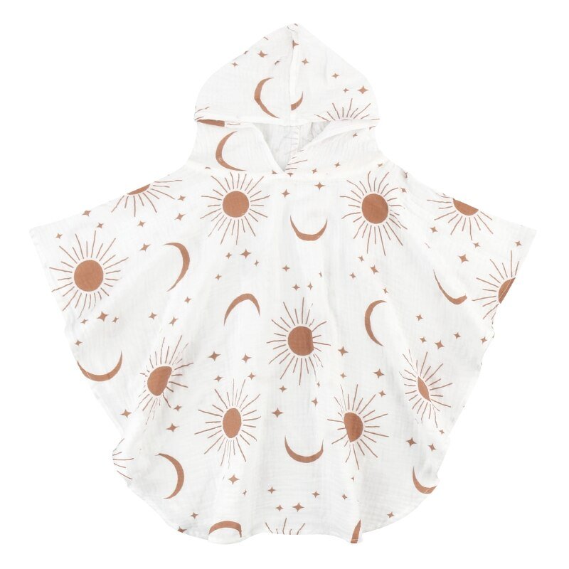 Ezra Beach Hooded Muslin Towel - Skaldo & Malin