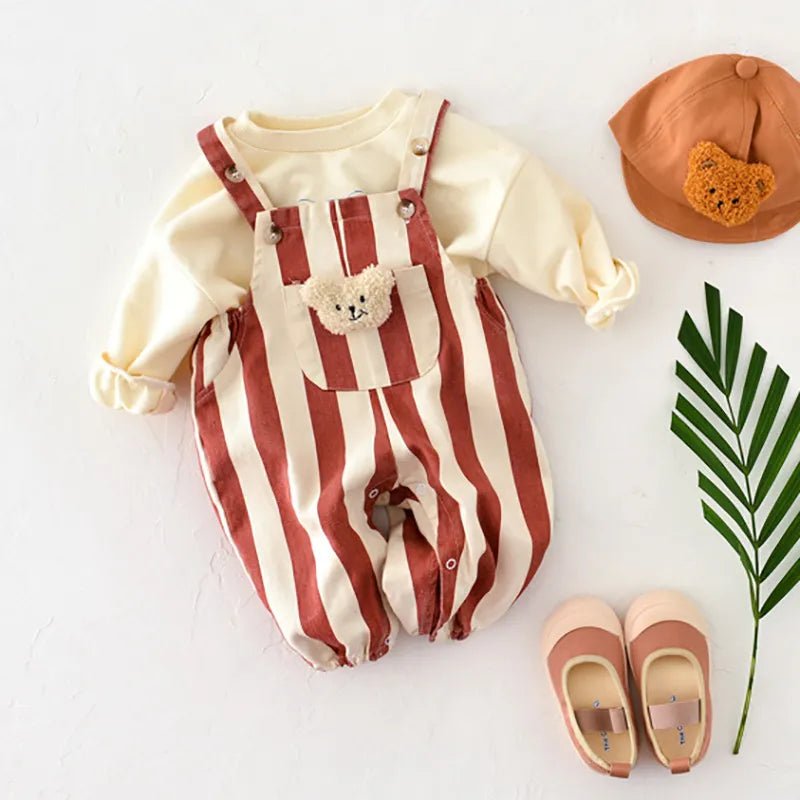 Fashion Bear Overall Jumper Baby Toddler 3 - 24 Months - Skaldo & Malin