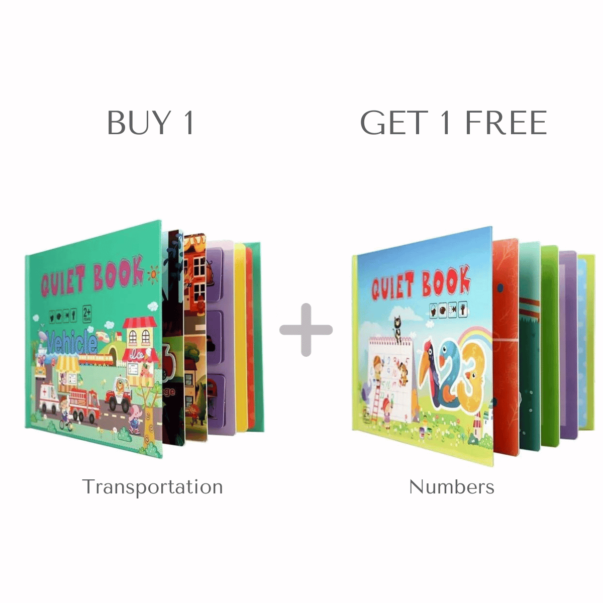 Filip Montessori Learning Books - 🎉 Buy 1 Get 1 Free - Skaldo & Malin