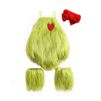Grinch Costume Set Halloween Baby Toddler 6-24 Months - Skaldo & Malin