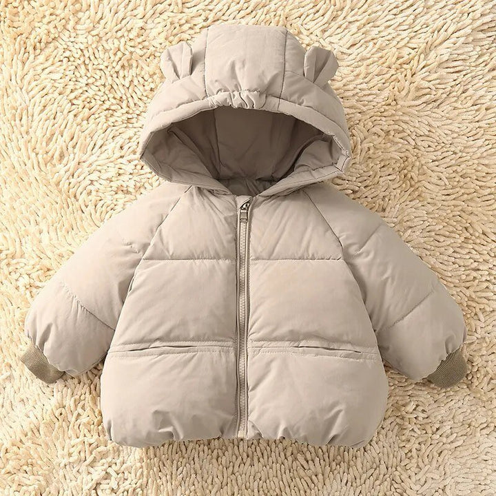 Hooded Puffer Bear Jacket Baby Kid 0-5 Years - Skaldo & Malin