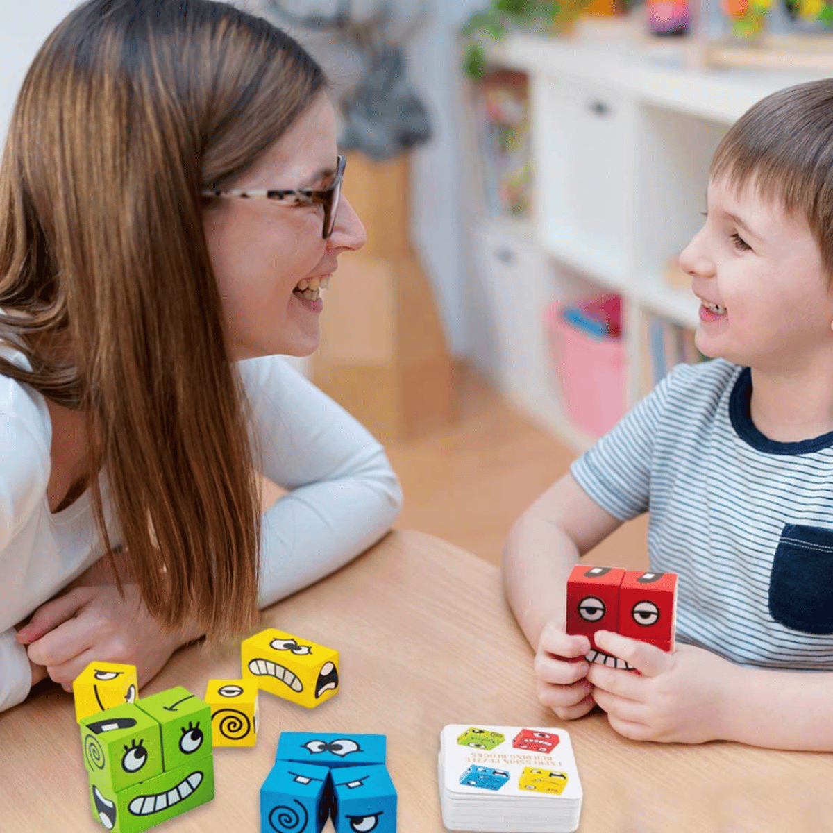 Isa Smart Puzzle Building Cubes - Skaldo & Malin