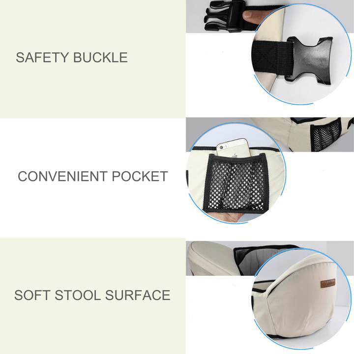 Jansen Baby Hip Seat Carrier - Skaldo & Malin