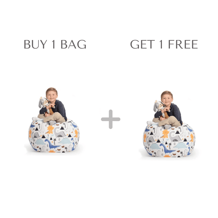 Jens 2-in-1 Large Storage Bean Bag - 🎉 Buy 1 Get 1 Free - Skaldo & Malin