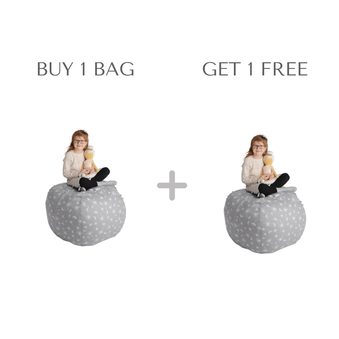 Jens 2-in-1 Large Storage Bean Bag - 🎉 Buy 1 Get 1 Free - Skaldo & Malin