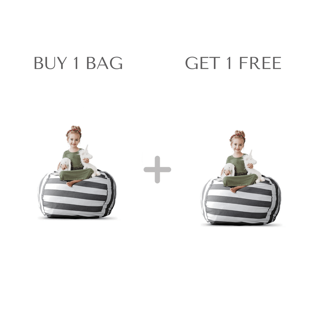 Jens 2-in-1 Large Storage Bean Bag - 🎉 Buy 1 Get 1 Free - Skaldo & Malin