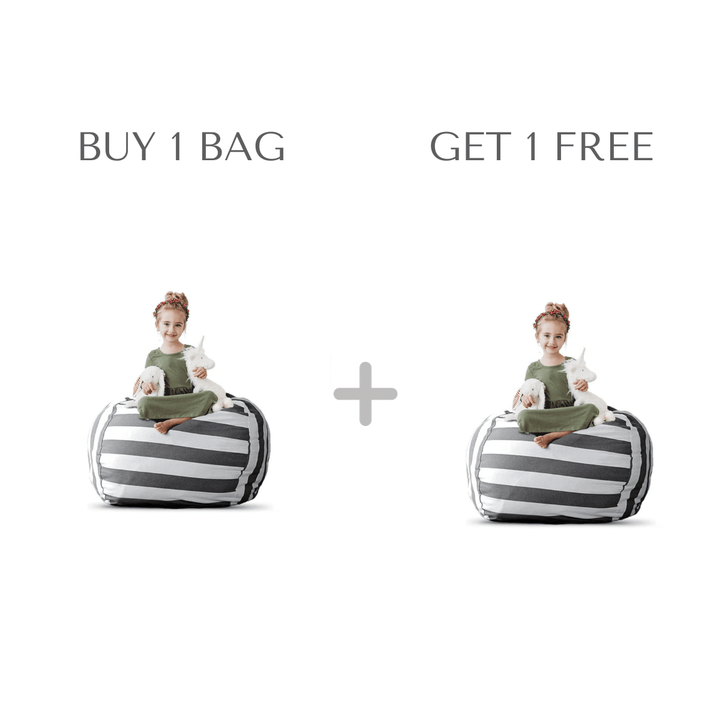 Jens 2-in-1 Large Storage Bean Bag - 🎉 Buy 1 Get 1 Free - Skaldo & Malin