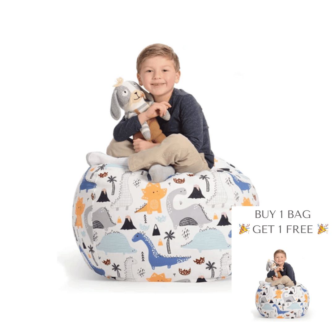 Jens 2-in-1 Large Storage Bean Bag - 🎉 Buy 1 Get 1 Free - Skaldo & Malin