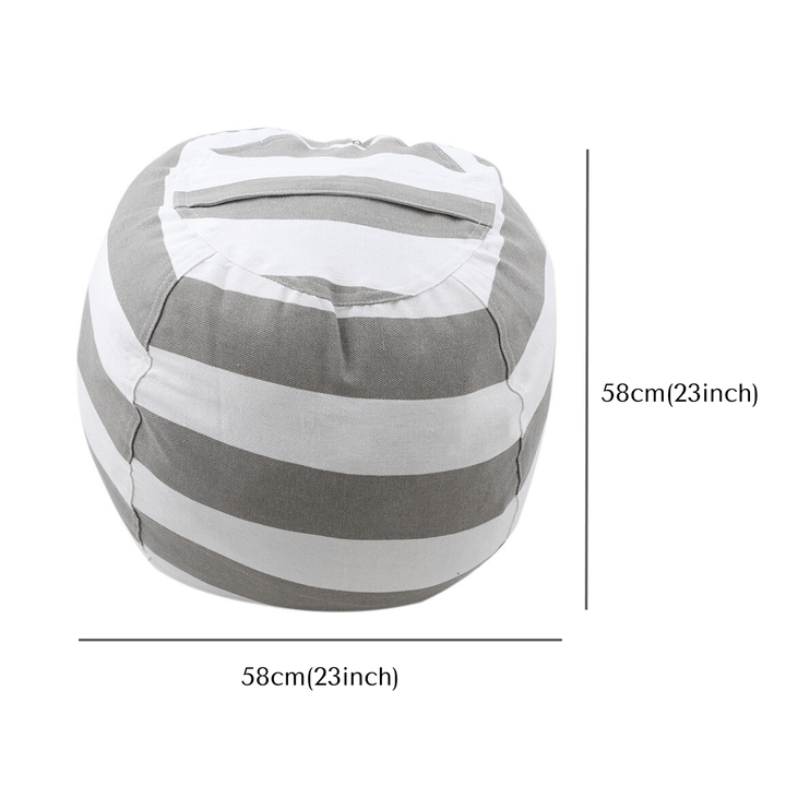 Jens 2-in-1 Storage Bean Bag - Skaldo & Malin