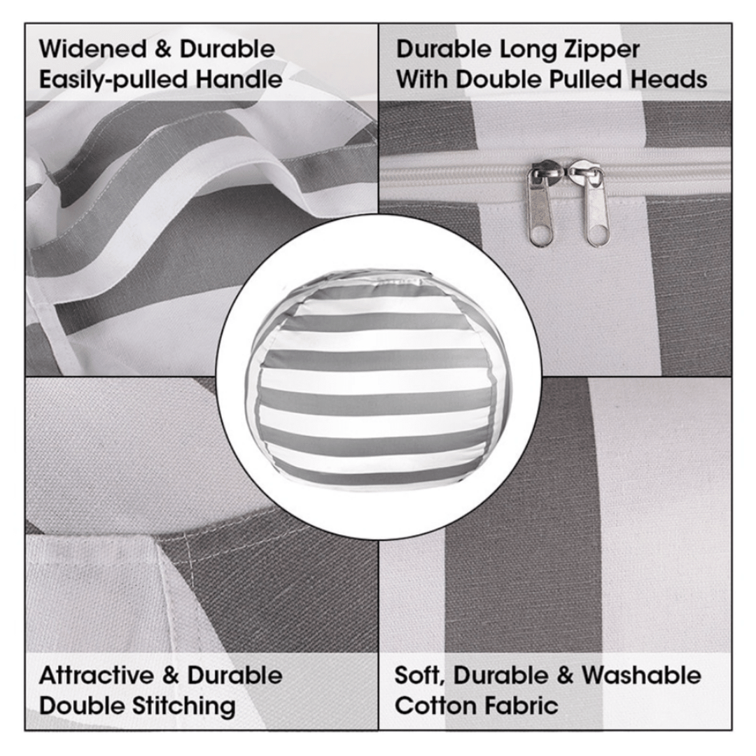 Jens 2-in-1 Storage Bean Bag - Skaldo & Malin