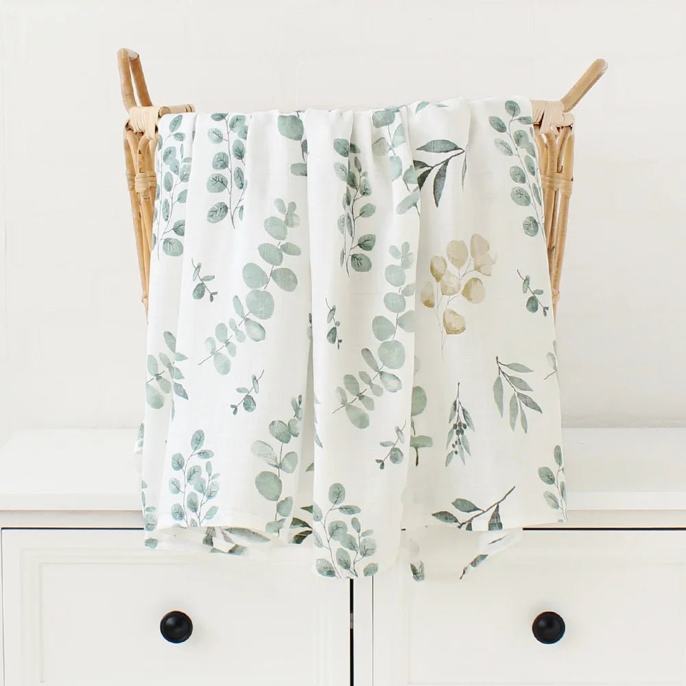 Jensen Muslin Swaddle Blanket Bamboo 2 Layers - Skaldo & Malin