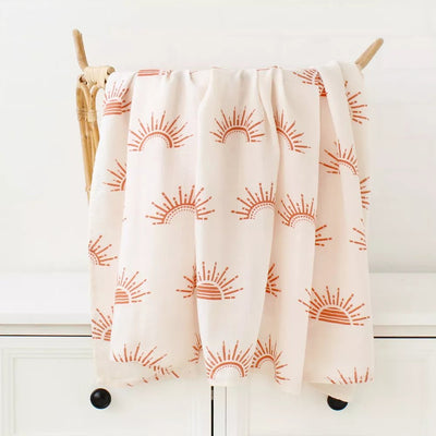 Jensen Muslin Swaddle Blanket Bamboo 2 Layers - Skaldo & Malin