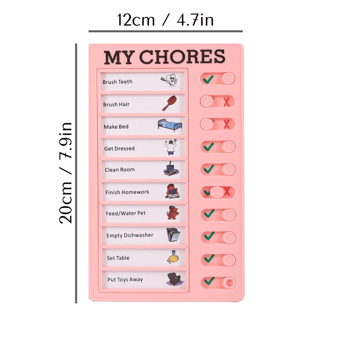 Kiddo Daily Chore Checklist Set - 🎉 BUY 1 GET 1 FREE - Skaldo & Malin