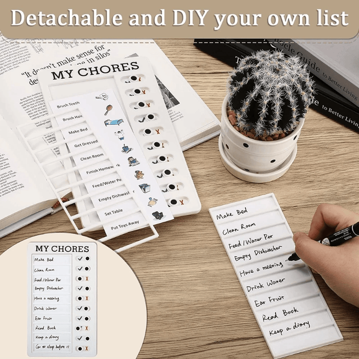 Kiddo Daily Chore Checklist Set - 🎉 BUY 1 GET 1 FREE - Skaldo & Malin