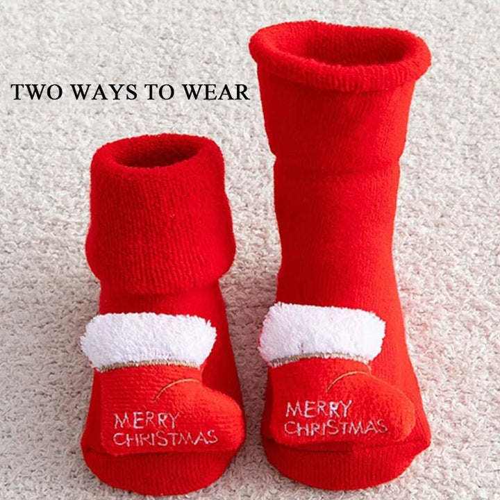 Kids 3D Stylish Christmas Socks - Skaldo & Malin