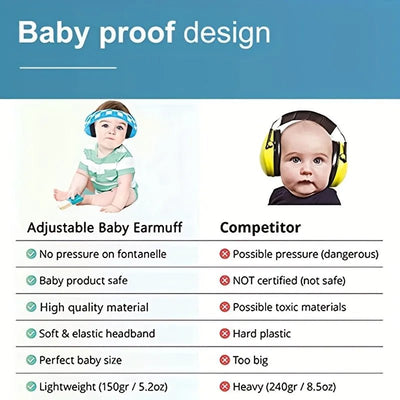 Kids Noise Cancelling Earmuffs For Sleeping - Skaldo & Malin
