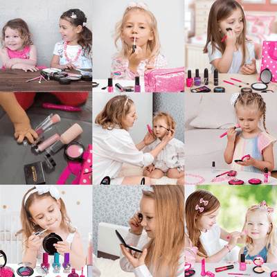 Kids Pretend MakeUp Set - 🎉 50% Off Today - Skaldo & Malin