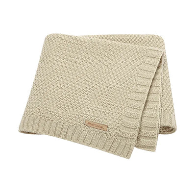 Knitted Soft Stroller Wrap Blanket - Skaldo & Malin