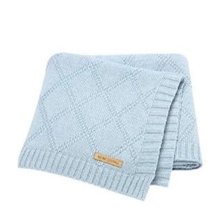 Knitted Soft Stroller Wrap Blanket - Skaldo & Malin