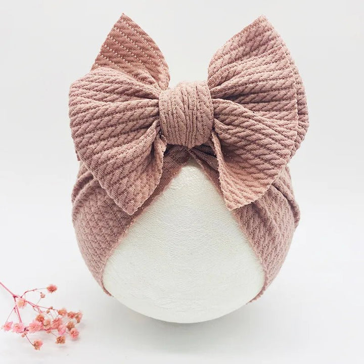 Knotted Bow Turban Head Accessories For Little Girls - Skaldo & Malin