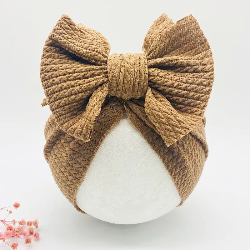 Knotted Bow Turban Head Accessories For Little Girls - Skaldo & Malin