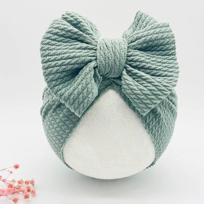 Knotted Bow Turban Head Accessories For Little Girls - Skaldo & Malin