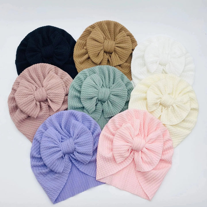 Knotted Bow Turban Head Accessories For Little Girls - Skaldo & Malin