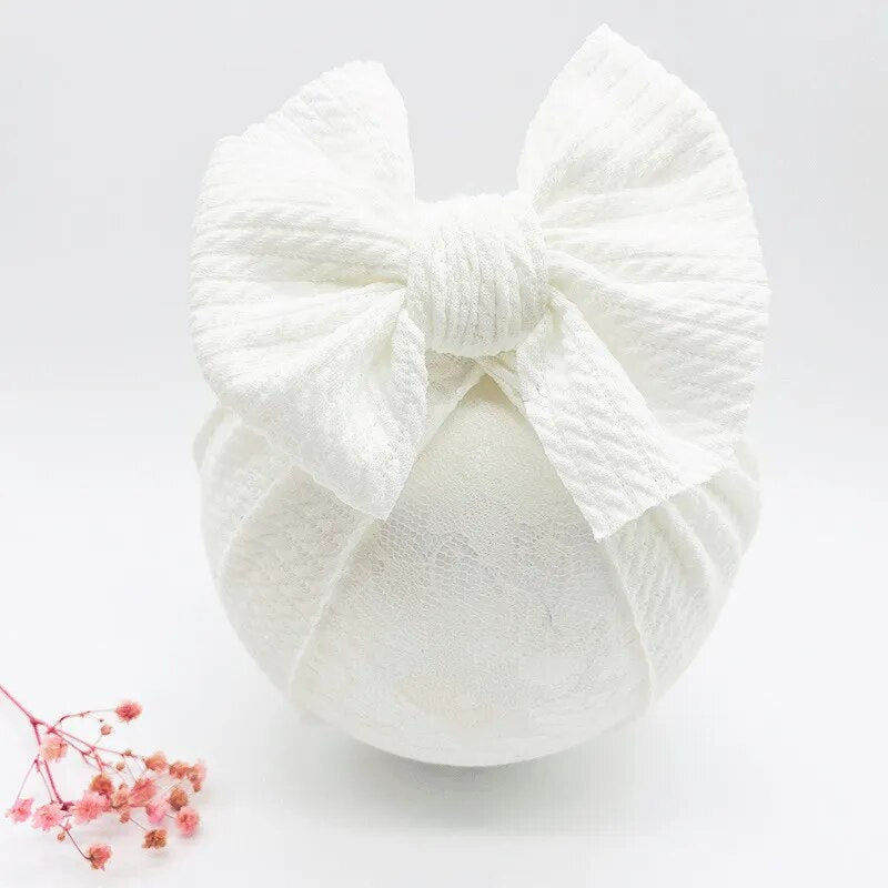 Knotted Bow Turban Head Accessories For Little Girls - Skaldo & Malin