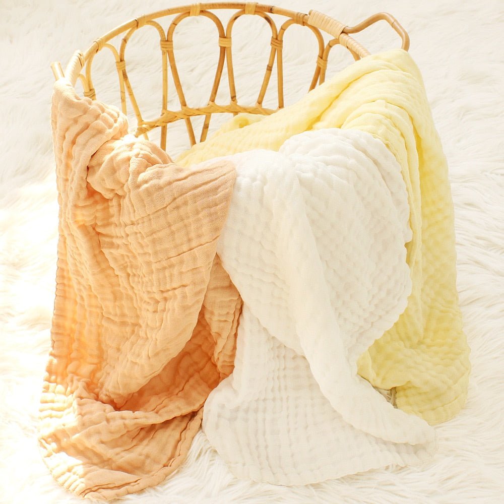 Leni Muslin Receiving Blanket Bamboo 6 Layers - Skaldo & Malin