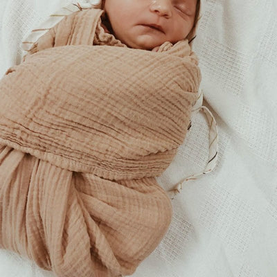 Leni Muslin Receiving Blanket Bamboo 6 Layers - Skaldo & Malin