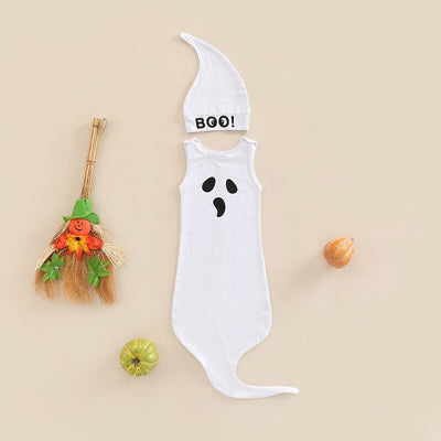 Little Boo Ghost Costume Set Halloween Newborn 0-6 Months - Skaldo & Malin