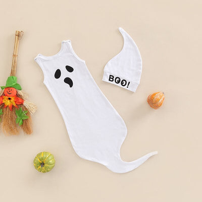 Little Boo Ghost Costume Set Halloween Newborn 0-6 Months - Skaldo & Malin