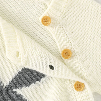 Little Bunny Long Sleeves Playsuit Baby Toddler 6-24 Months - Skaldo & Malin